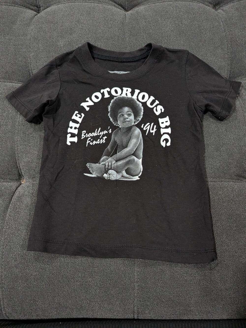 The Notorious B.I.G. T-Shirt Size 3T Black Brooklyn's Finest 94